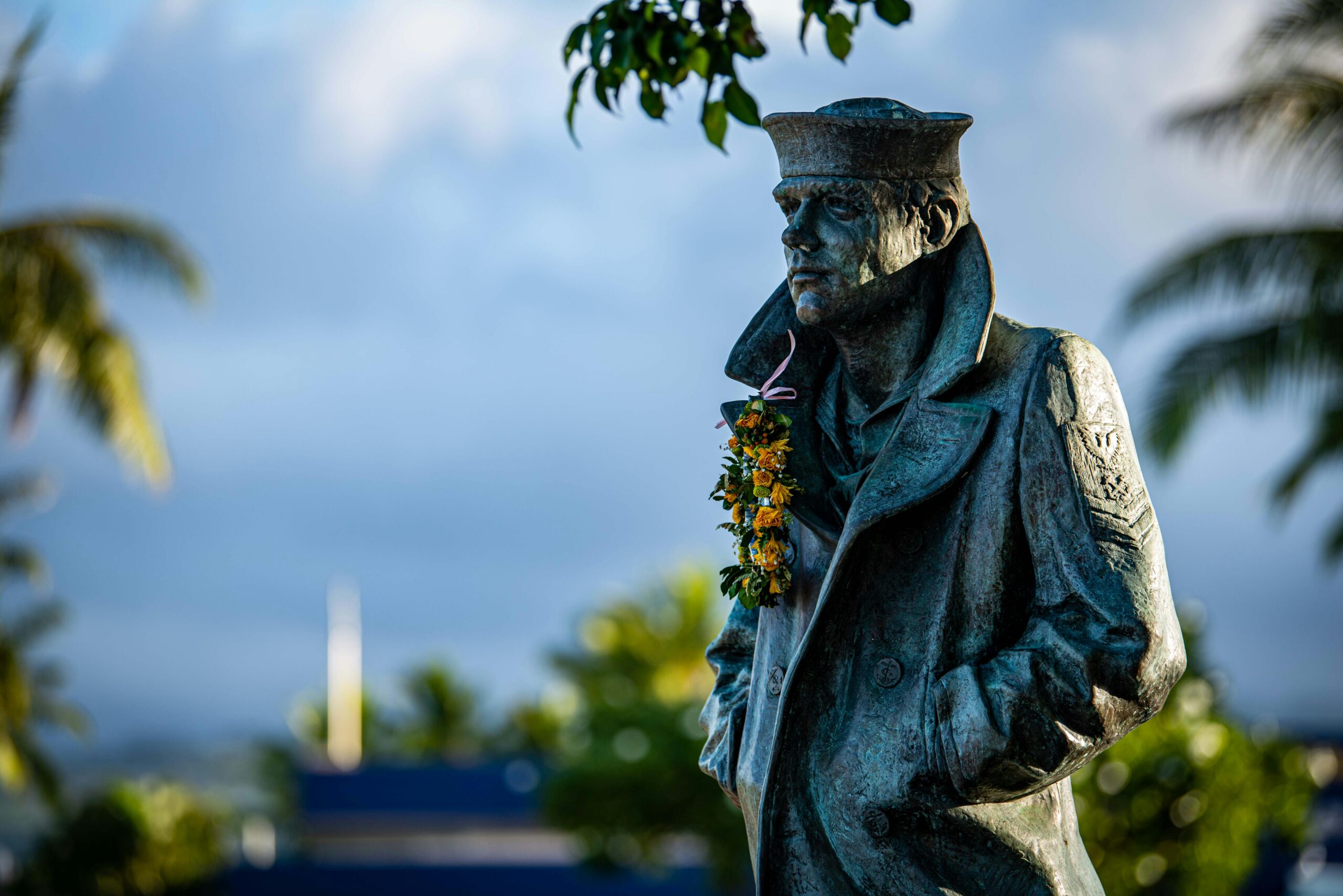 Lone Sailor, Photo by Derwin Edwards: https://www.pexels.com/photo/lone-sailor-statue-pearl-harbor-hawaii-10855025/
